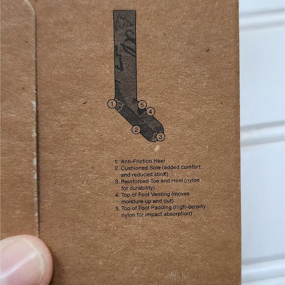 Burton Kids Performance Midweight Merino Wool Socks- M/L - Picture 5 of 6